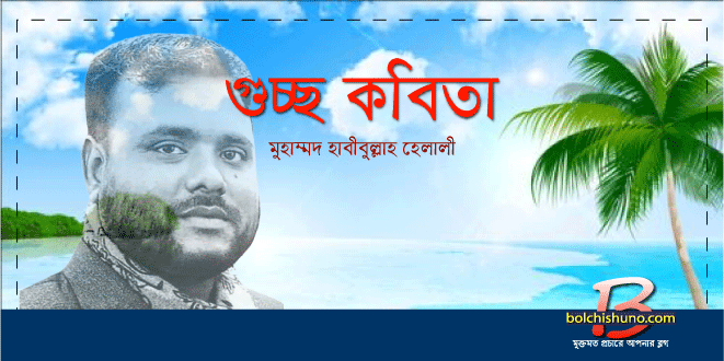 গুচ্ছ কবিতা - মুহাম্মদ হাবীবুল্লাহ হেলালী